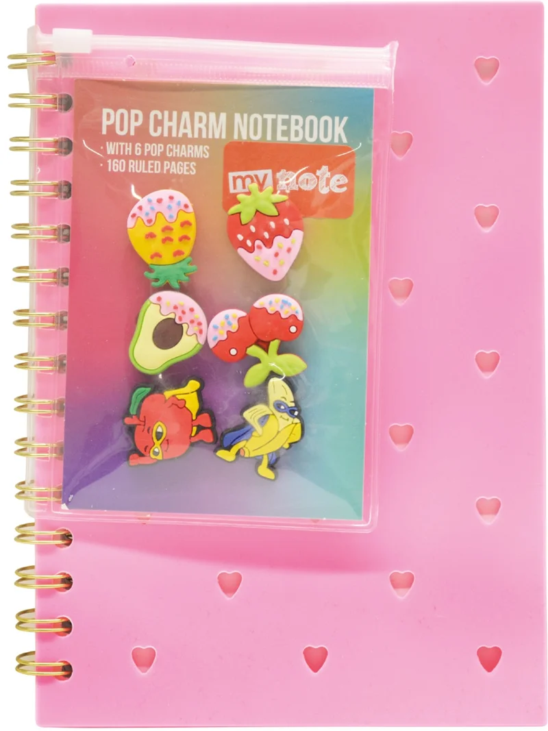 MYNOTE DEFTER SİLİKON KAPAKLI DOUBLE SPİRALLİ A5 80 YP PEMBE SLKNDS-A5-80-PMB 51013908