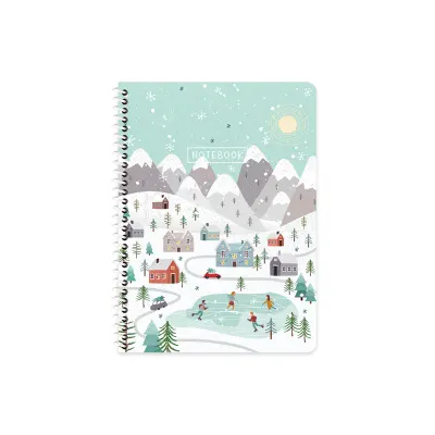 KESKİN DEFTER MEVSİMLER 16.5X22.5 SPİRALLİ KARTON KAPAK 80 YP. ÇİZGİLİ 387241-99