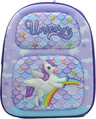 UNICK COLOR SIRT ÇANTASI ORTA BOY KABARTMALI UNICORN 7832