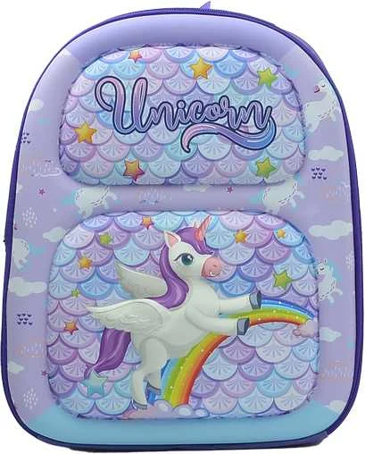 UNICK COLOR SIRT ÇANTASI ORTA BOY KABARTMALI UNICORN 7832