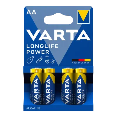 VARTA ALKALİN LL POWER AA 4 LÜ 4906121414