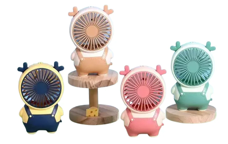 FANIX FAN MASAÜSTÜ ŞARJLI KIYAFETLİ KADEMELİ (4 RENK) FNX-5619