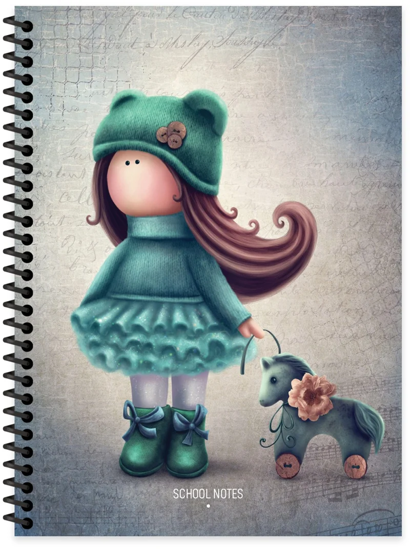 KESKİN 16,5*22,5 80 YP.KAR.KARTON KP.SPR.TİLDA DEFTER 387642-99