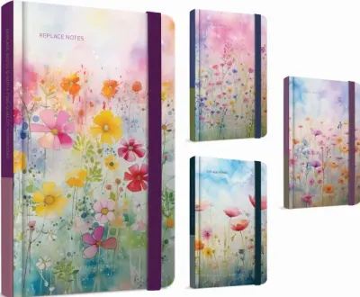 GIPTA DEFTER REPLACE NOTES 13x21 DİKİŞLİ SERT KAPAK 96 YP ÇİZGİLİ 7449