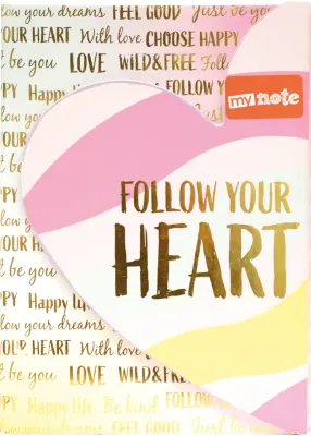 MYNOTE DEFTER KALP DESENLİ MANYETİK KAPAKLI A5 80 YP MYNT-MNYTK-KALP-A5 51013900
