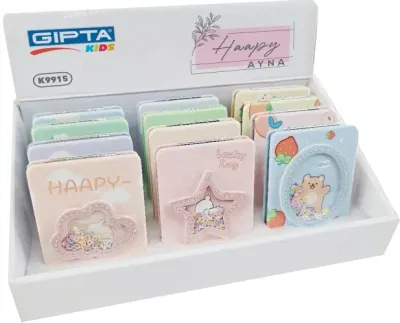 GIPTA AYNA HAAPY KABARTMALI YILDIZLI KARE K9915