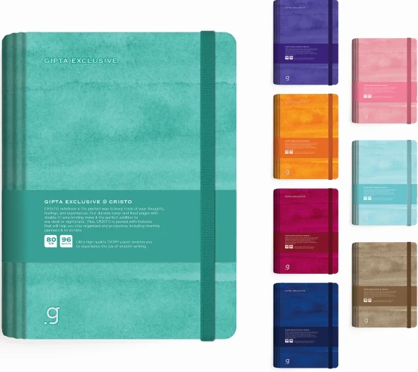 GIPTA DEFTER CRISTO A5 SPİRALLİ SERT KAPAK 96 YP ÇİZGİLİ 7349