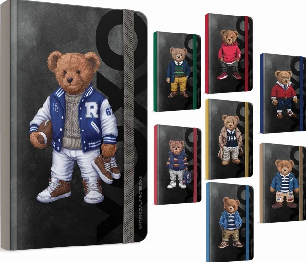 GIPTA DEFTER XOXO 8x12 DİKİŞLİ SERT KAPAK 80 YP DÜZ 7467