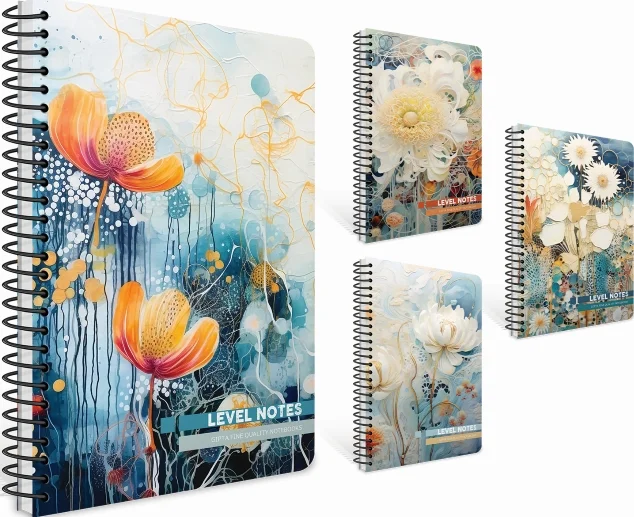 GIPTA DEFTER LEVEL NOTES 20x28 SPİRALLİ PRESSBOARD KAPAK 80 YP ÇİZGİLİ 7720