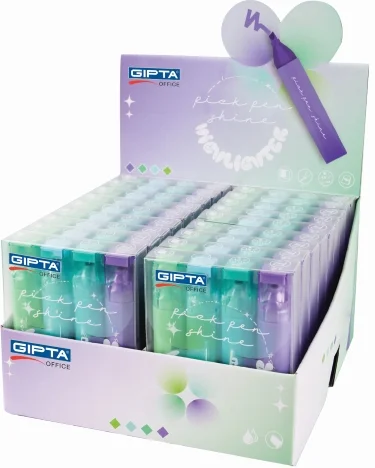 GIPTA FOSFORLU KALEM PICKPEN SHINE 4 LÜ AÇIK RENK F1709