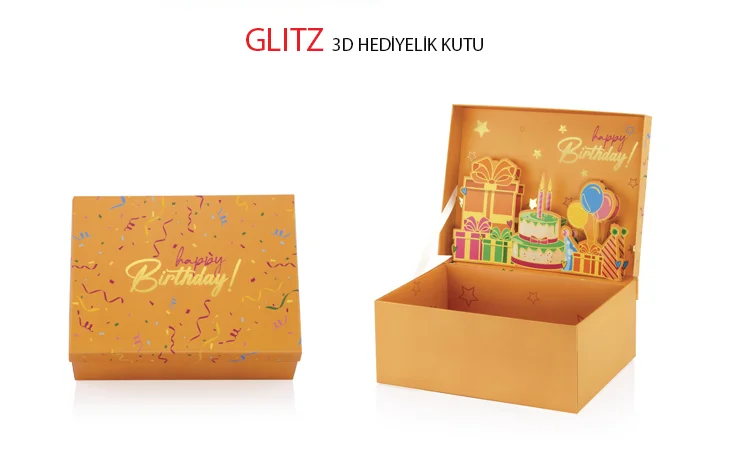 GIPTA KUTU SETİ 3D GLITZ HEDİYELİK BX28790