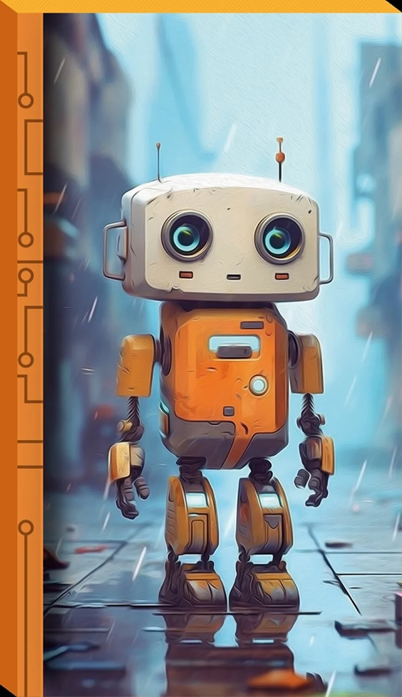 LİLAMOR DEFTER 9x16 ROBOT 5 ASORTİ 48 SF. 180 Lİ LLM-DF0916-RBS01