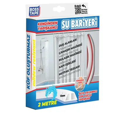 BOSS TAPE SU BARİYERİ 27 MM x 2M BEYAZ BT-06021