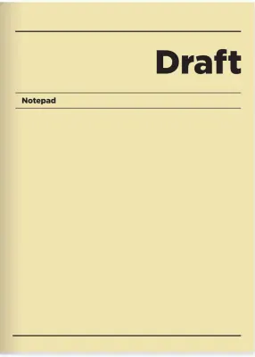 KESKİN DEFTER DRAFT SERT KAPAK CİLTLİ 17x24 HAFİF KAĞIT 120 YP. ÇİZGİLİ 410541-99