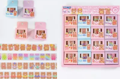 GIPTA STICKER BANT CUTE ANIMALS 2.5 CM x 2 MT 4 TASARIM MIX K8906