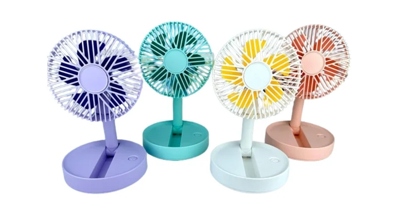 FANIX FAN MASAÜSTÜ RENKLİ 29.3 CM 800 MAH (4 RENK) ZB-084