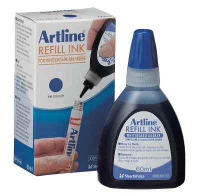 ARTLINE BEYAZ TAHTA KALEMİ MÜREKKEBİ 60 ML MAVİ A-ESK-50A-60 BL