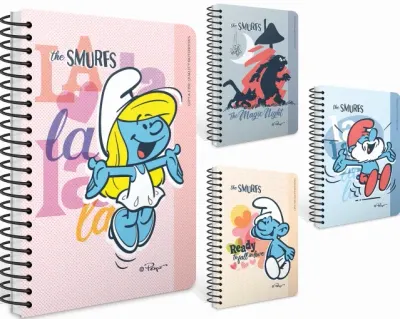 GIPTA DEFTER ŞİRİNLER 17x24 SPİRALLİ SERT KAPAK 80 YP ÇİZGİLİ 7780