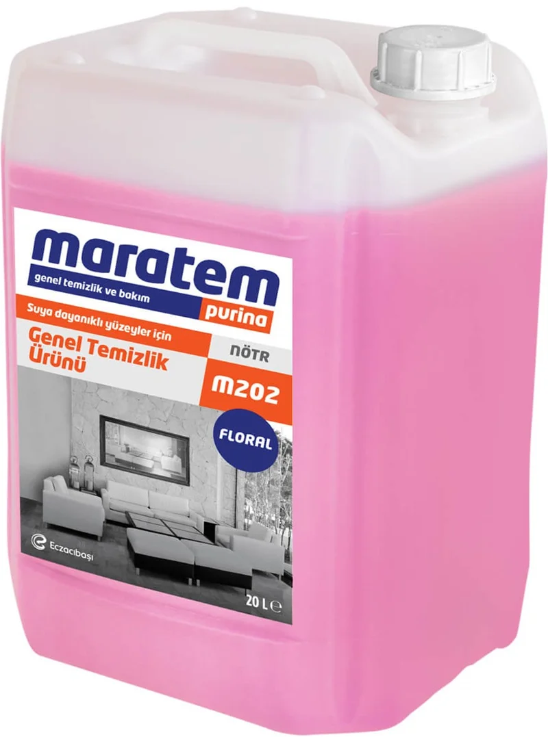 MARATEM M202 GENEL TEMİZLİK ÜRÜNÜ FLORAL 20L 9225159
