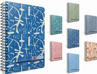 GIPTA DEFTER LIMIT NOTE 19x26 SPİRALLİ KARTON KAPAK 80 YP KARELİ 7773
