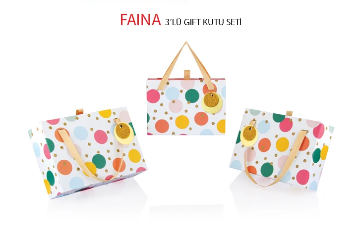 GIPTA KUTU SETİ FAINA GIFT 3 LÜ BX28710