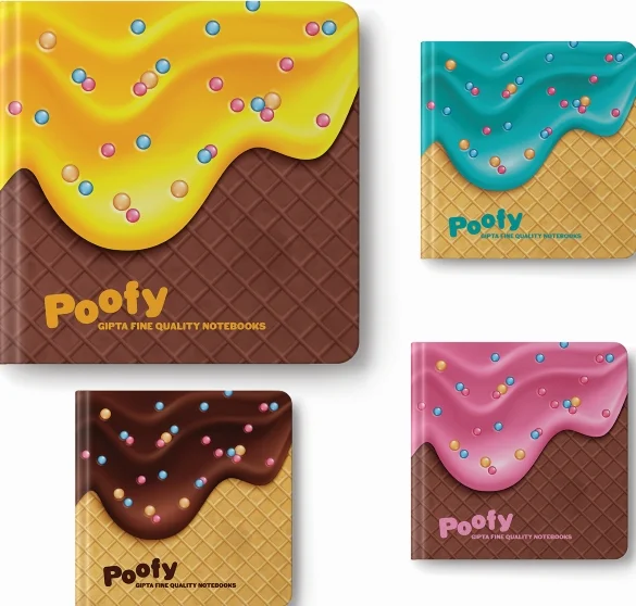 GIPTA DEFTER POOFY 16x16 DİKİŞLİ SERT KAPAK 80 YP ÇİZGİLİ 7540