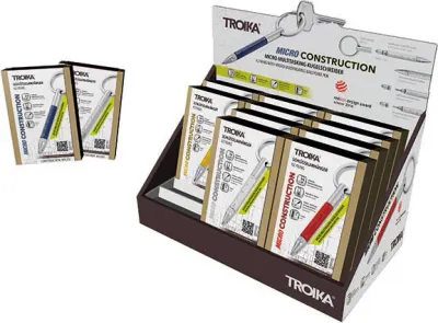 TROIKA ANAHTARLIK CONSTRUCTION MICRO 12 Lİ DISPLAY CD040 KYP25