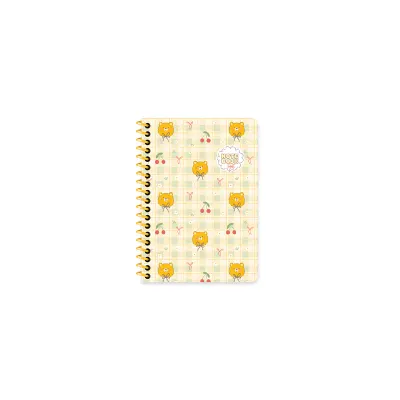 KESKİN DEFTER KAWAII A6 SPİRALLİ KARTON KAPAK 80 YP. ÇİZGİLİ 386962-99