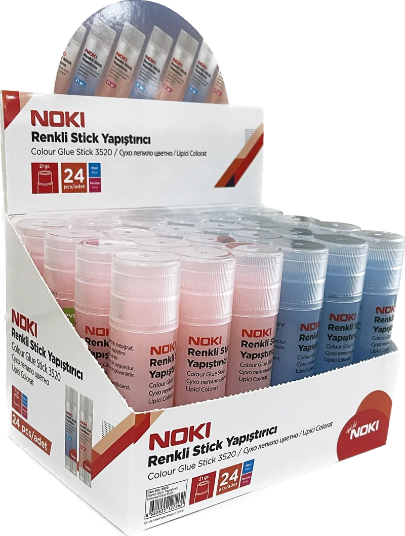 NOKİ YAPIŞTIRICI STICK 20 GR RENKLİ 3520
