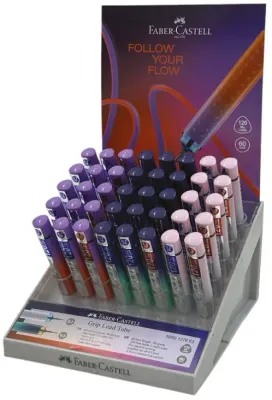 FABER MİN GRIP SOFT T FLOW 05-0.7 2B 60 MM 120 Lİ 90 LI STAND 5090127663000