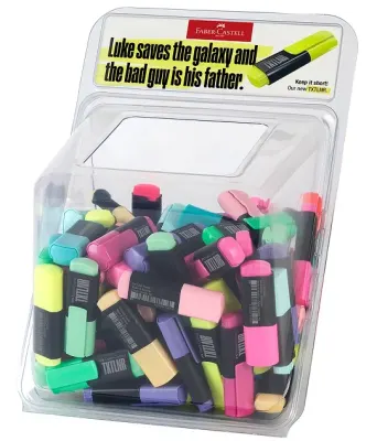 FABER FOSFORLU KALEM STAND MİNİ 1542 PASTEL&NEON 100 LÜ 5030154202000