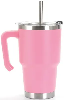 TRENDIX MATARA ÇELİK İÇLİ 900 ML PEMBE SKM003-900-PMB