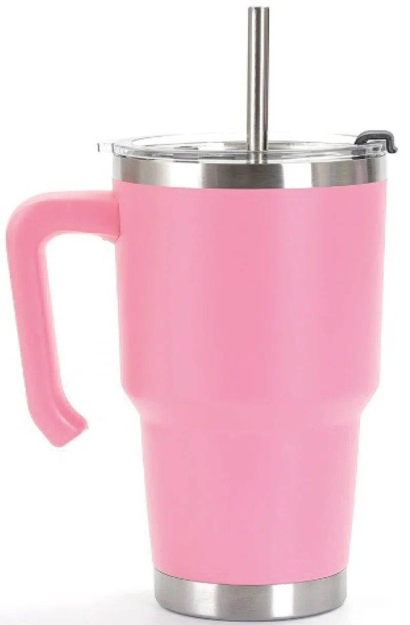 TRENDIX MATARA ÇELİK İÇLİ 900 ML PEMBE SKM003-900-PMB