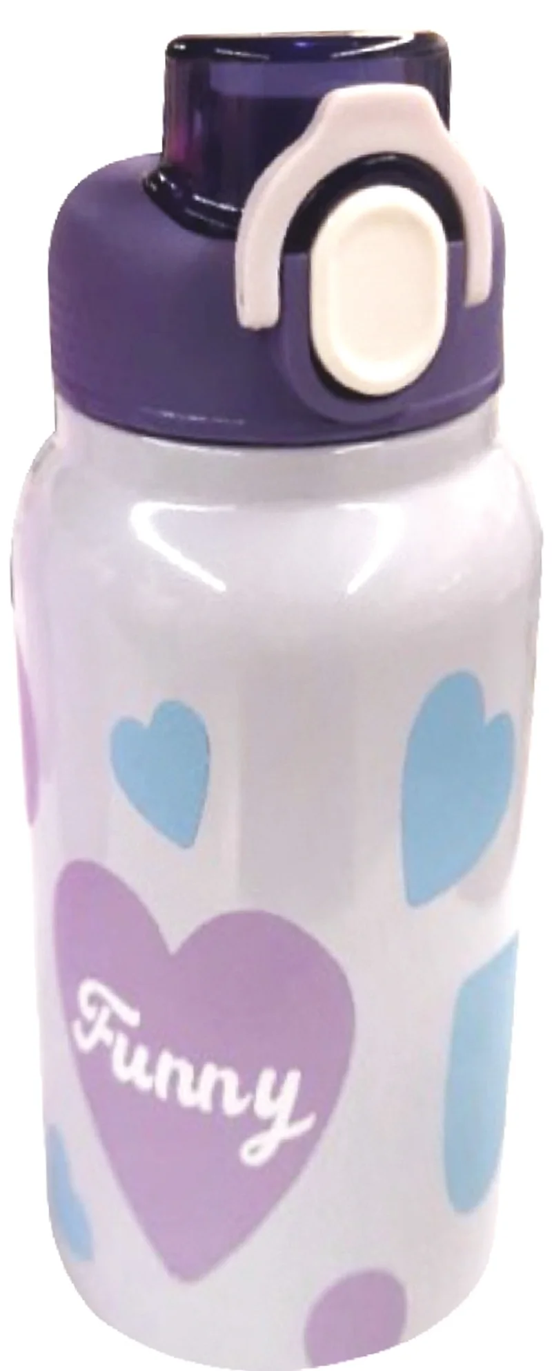 TRENDIX MATARA ÇELİK İÇLİ 550ML MOR FUNNY TX-550-MORFNNY
