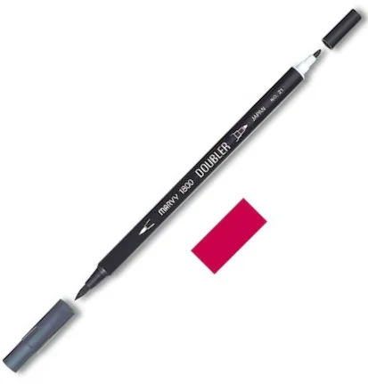 MARVY FIRÇA KALEM BRUSH PEN ÇİFT UÇLU 1800-046 CRINSONLAKE