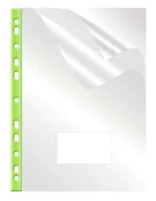 SERVE SUNUM DOSYASI KLASÖRE TAKILABİLİR 20 Lİ YEŞİL SV-6120-YSL