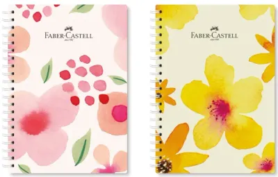 FABER DEFTER KARTON KAPAK FLOWERS 100 YP KARELİ 5075000536000