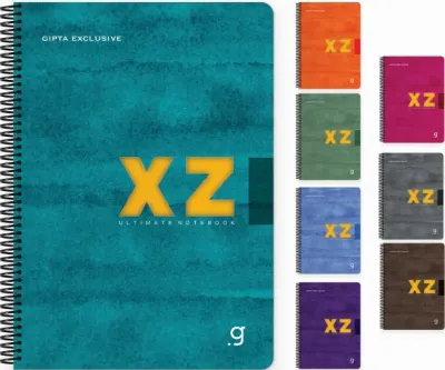 GIPTA DEFTER XZ NOTES 17x24 SPİRALLİ KARTON KAPAK 80 YP ÇİZGİLİ 7417