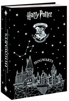 GİFİ HARRY POTTER SİYAH KİTAP KASA GÜMÜŞ YALDIZ 218 10 17