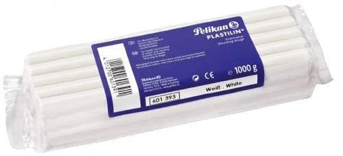 PELİKAN KİL HAMURU 1KG PLASTİLİN BEYAZ 601393