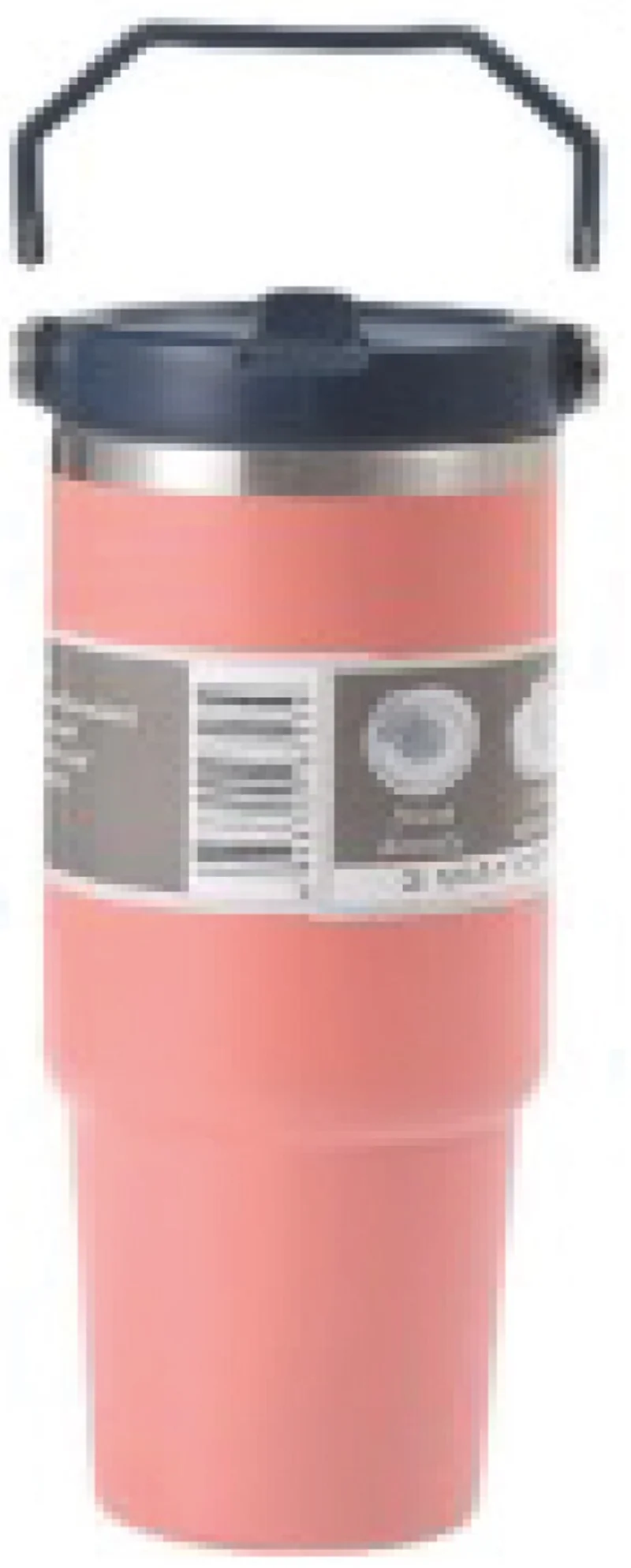 TRENDIX MATARA ÇELİK İÇLİ 900 ML PEMBE SKM006-900-PMB