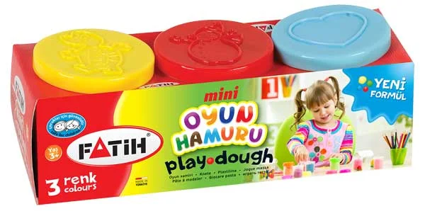 FATİH OYUN HAMURU MİNİ 3 RENK FA50073OH00