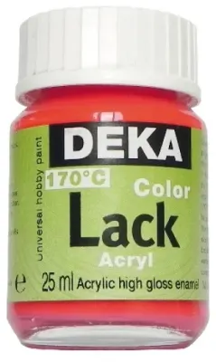 DEKA SERAMİK BOYASI 25 ML KARMIN 20 DK-10220