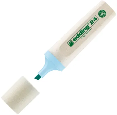 EDDING FOSFORLU KALEM ÇEVRE DOSTU ECOLINE E-24 PASTEL MAVİ
