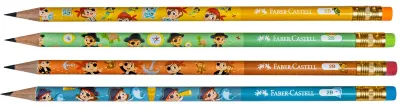 FABER KURŞUN KALEM PIRATES SİLGİLİ 2B 72 Lİ 5244000088000