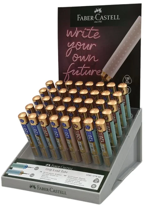 FABER MİN GRIP SOFT T GOLD 05-0.7 2B 60 MM 120 Lİ 90 LI STAND 5090127662000