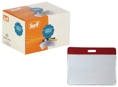 SARFF 7.5X9.5CM KIRMIZI KART POŞETİ - 100ADET