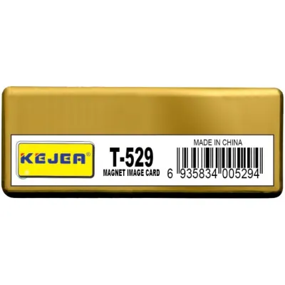 KEJEA T-529G MIKNATISLI İSİMLİK ALTIN - 78X22MM - 25ADET