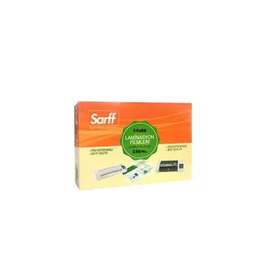 SARFF 250MIC LAMİNASYON FİLMLERİ - KK(54X86MM) - 50ADET