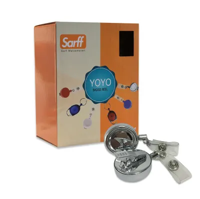 SARFF YUVARLAK TİMSAH AĞIZLI METAL YOYO - 25ADET